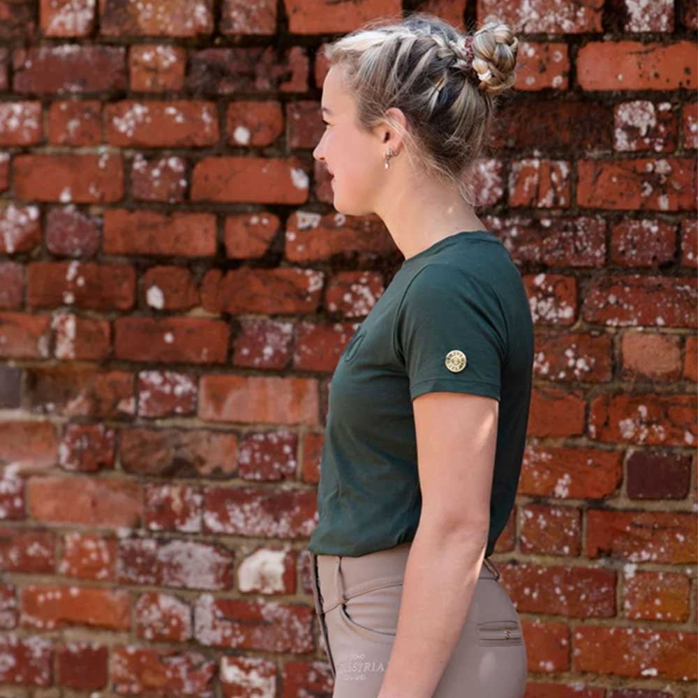 Soho Equestrian T-shirt Forest Green