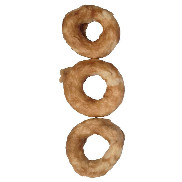 Burnhills NO- Hide Donut Chicken Dog Treat 4 Pack