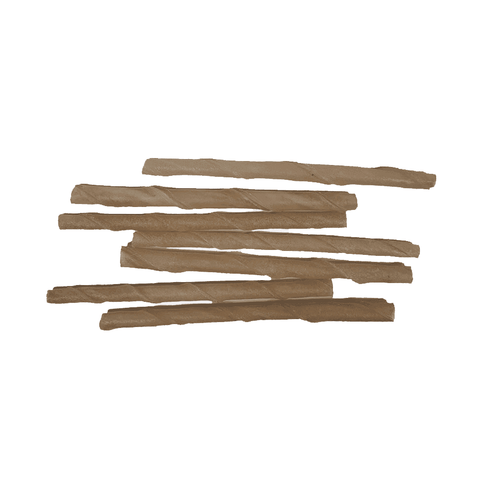Burnhills Natural Twisted Stick 8mm Dog Treats 500g
