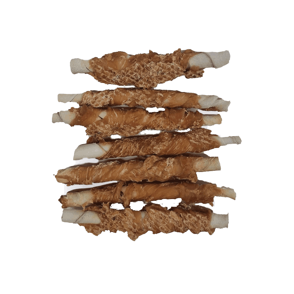 Burnhills Twisted Chicken Dog Treats 350g