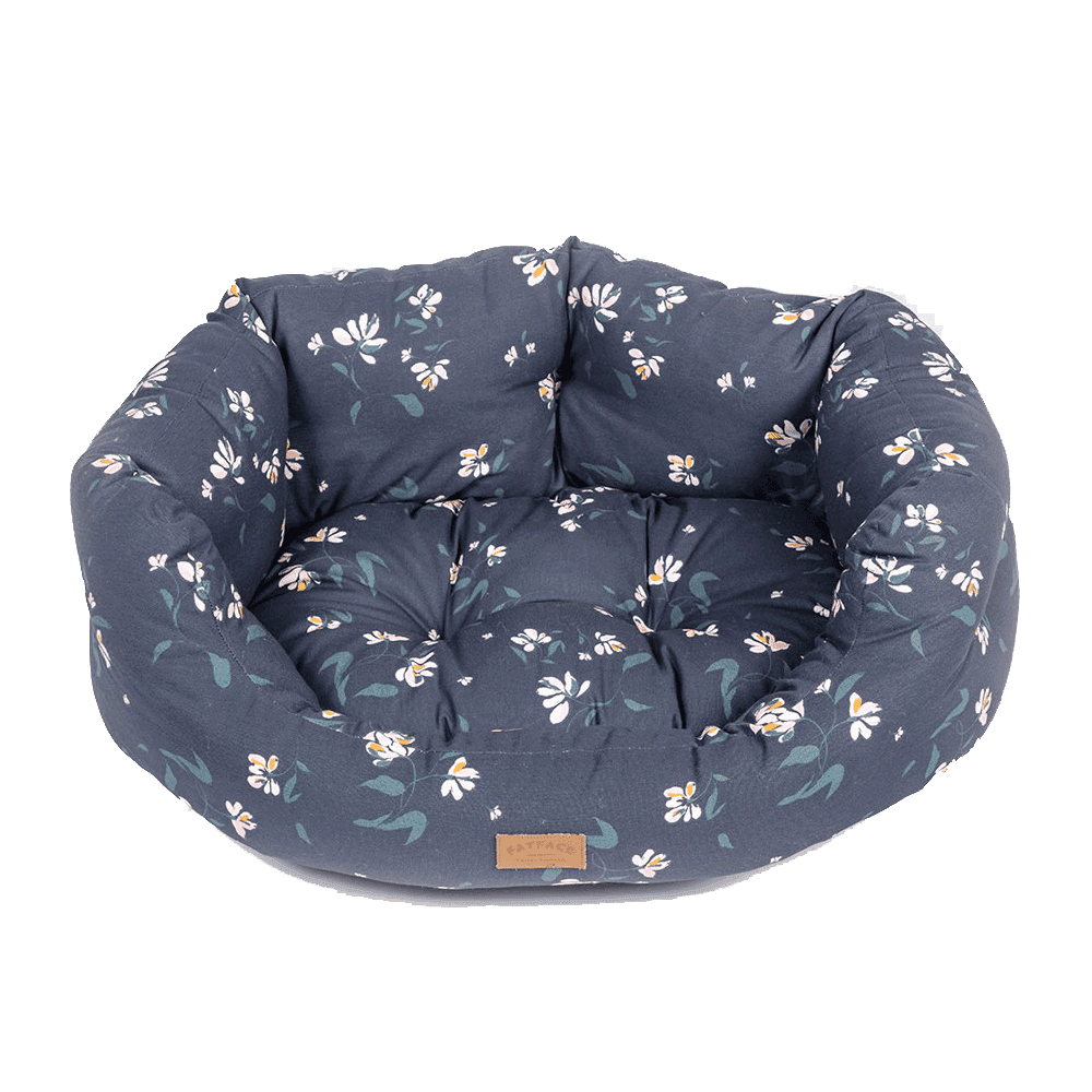FatFace Brush Floral Deluxe Slumber Dog Bed