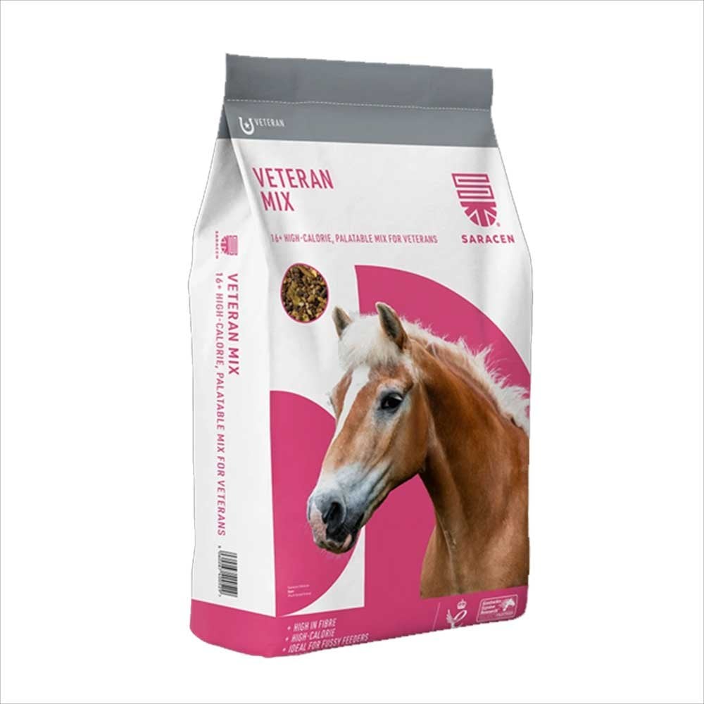 Saracen Veteran Mix 20Kg - Senior Horse Feed