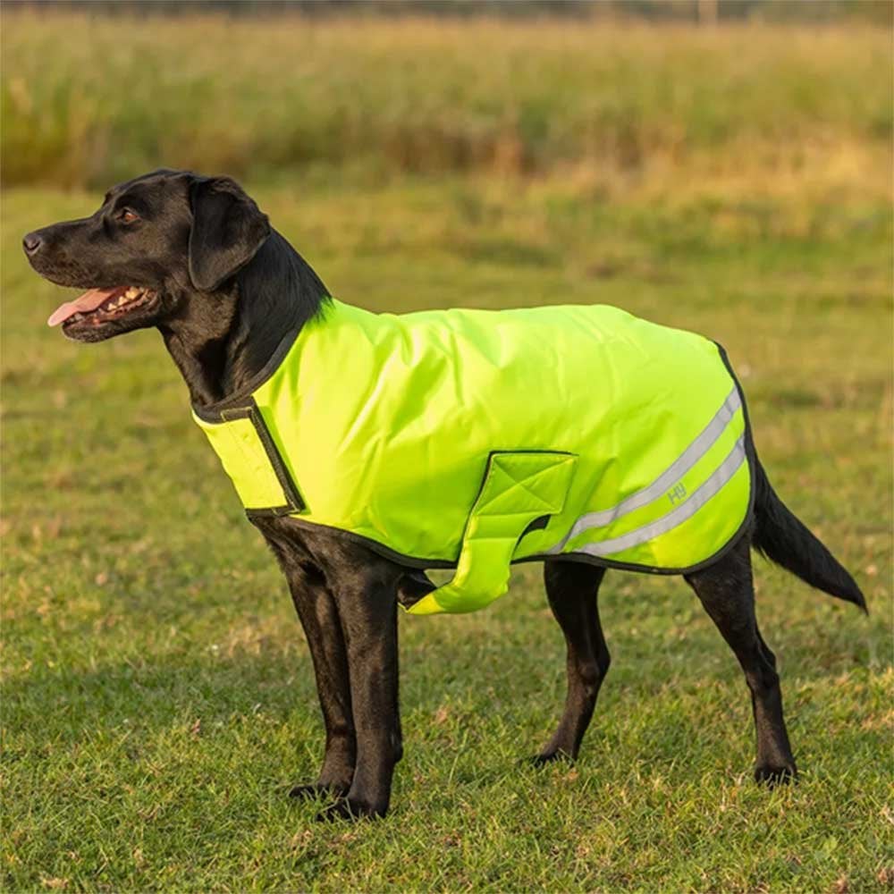 Benji & Flo Reflector Waterproof Dog Coat Yellow