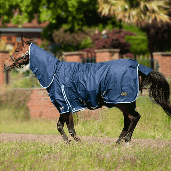 Gallop Duraproof Combo 300g Turnout Rug Navy