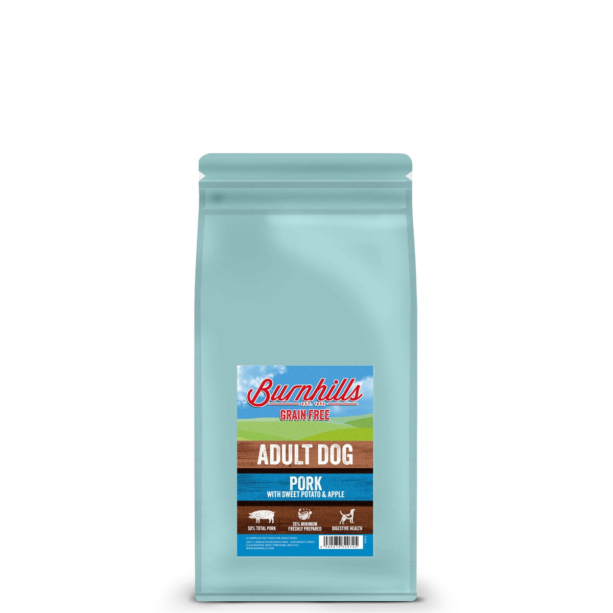 Burnhills Grain Free Pork, Sweet Potato & Apple Adult Dog Food