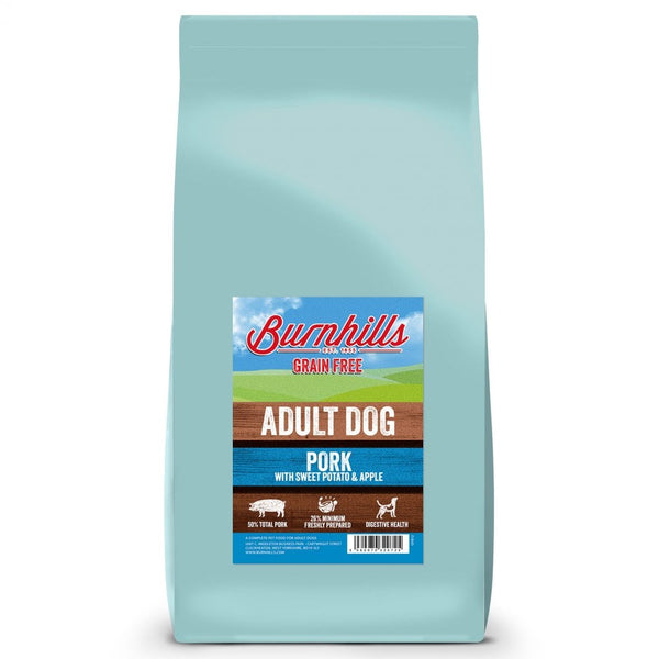 Burnhills Grain Free Pork, Sweet Potato & Apple Adult Dog Food