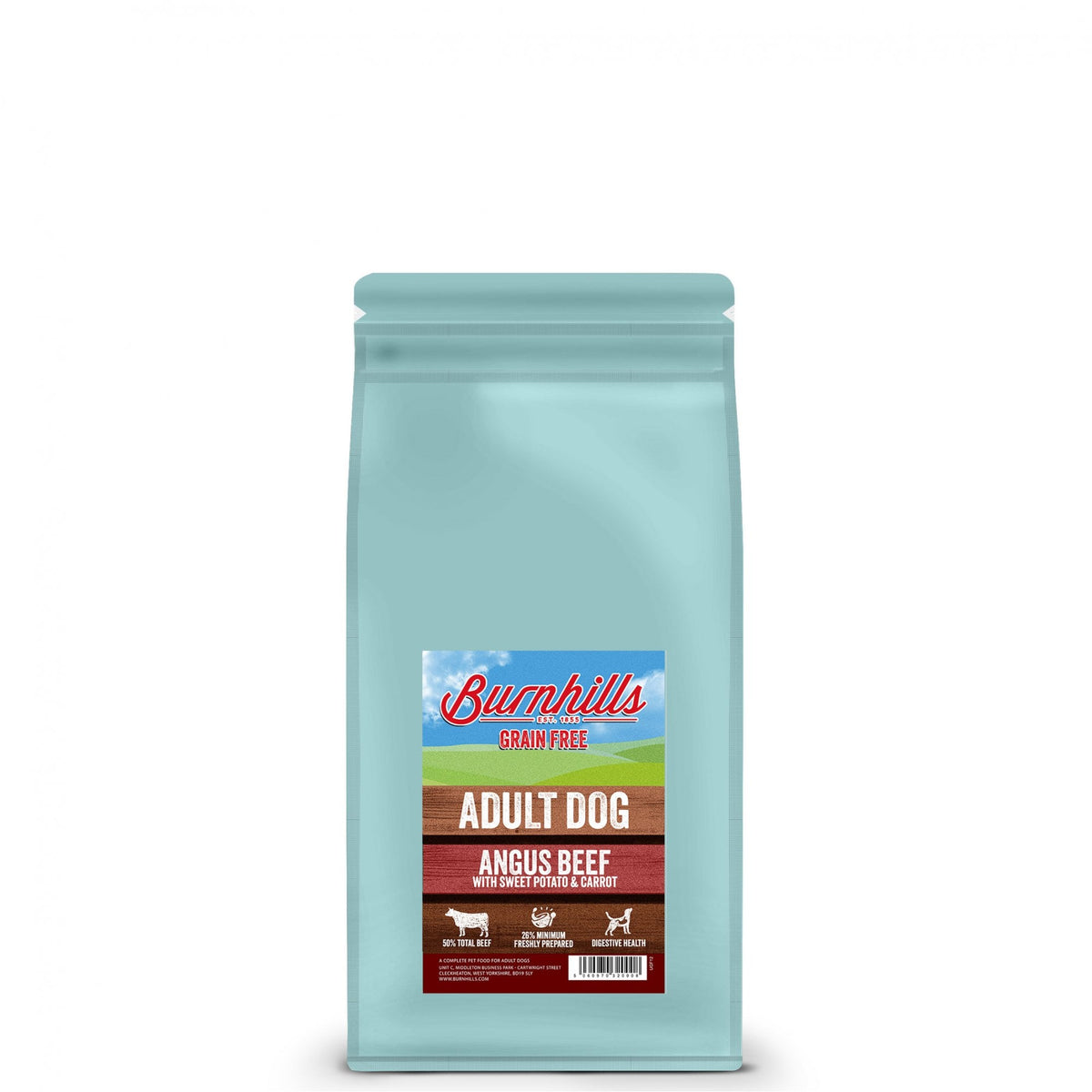 Burnhills Grain Free Angus Beef, Sweet Potato & Carrot Adult Dog Food