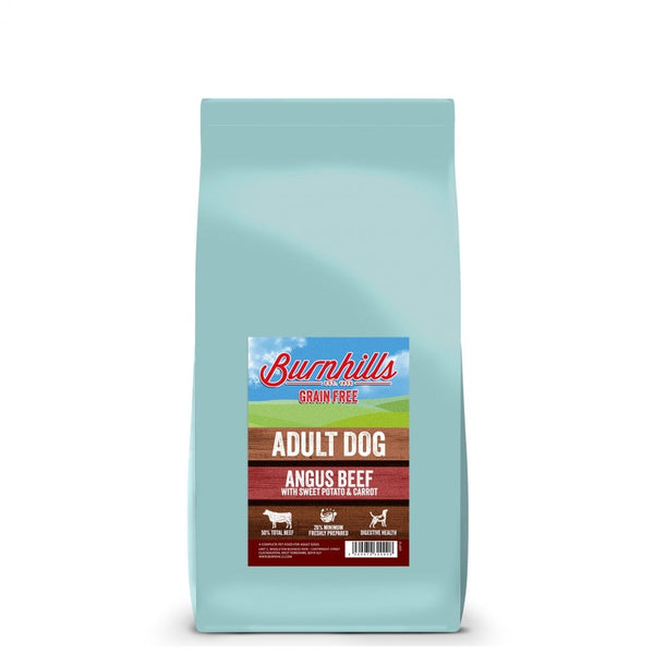 Burnhills Grain Free Angus Beef, Sweet Potato & Carrot Adult Dog Food