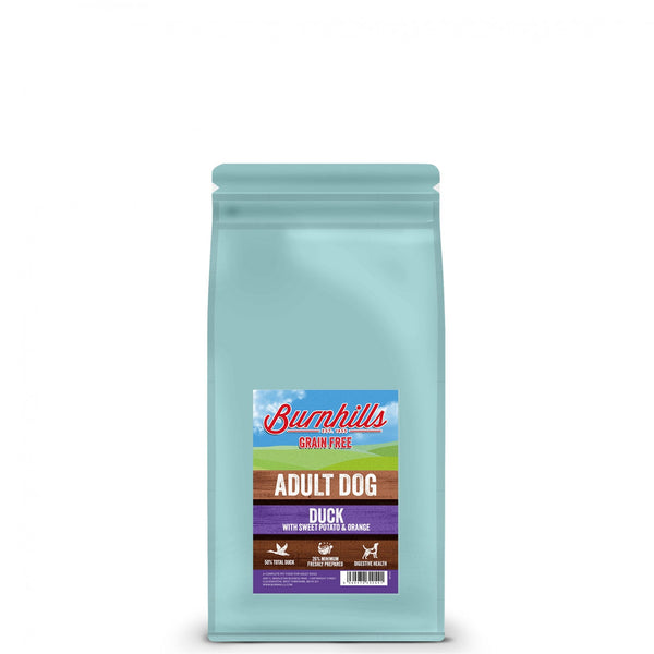 Burnhills Grain Free Duck, Sweet Potato & Orange Adult Dog Food