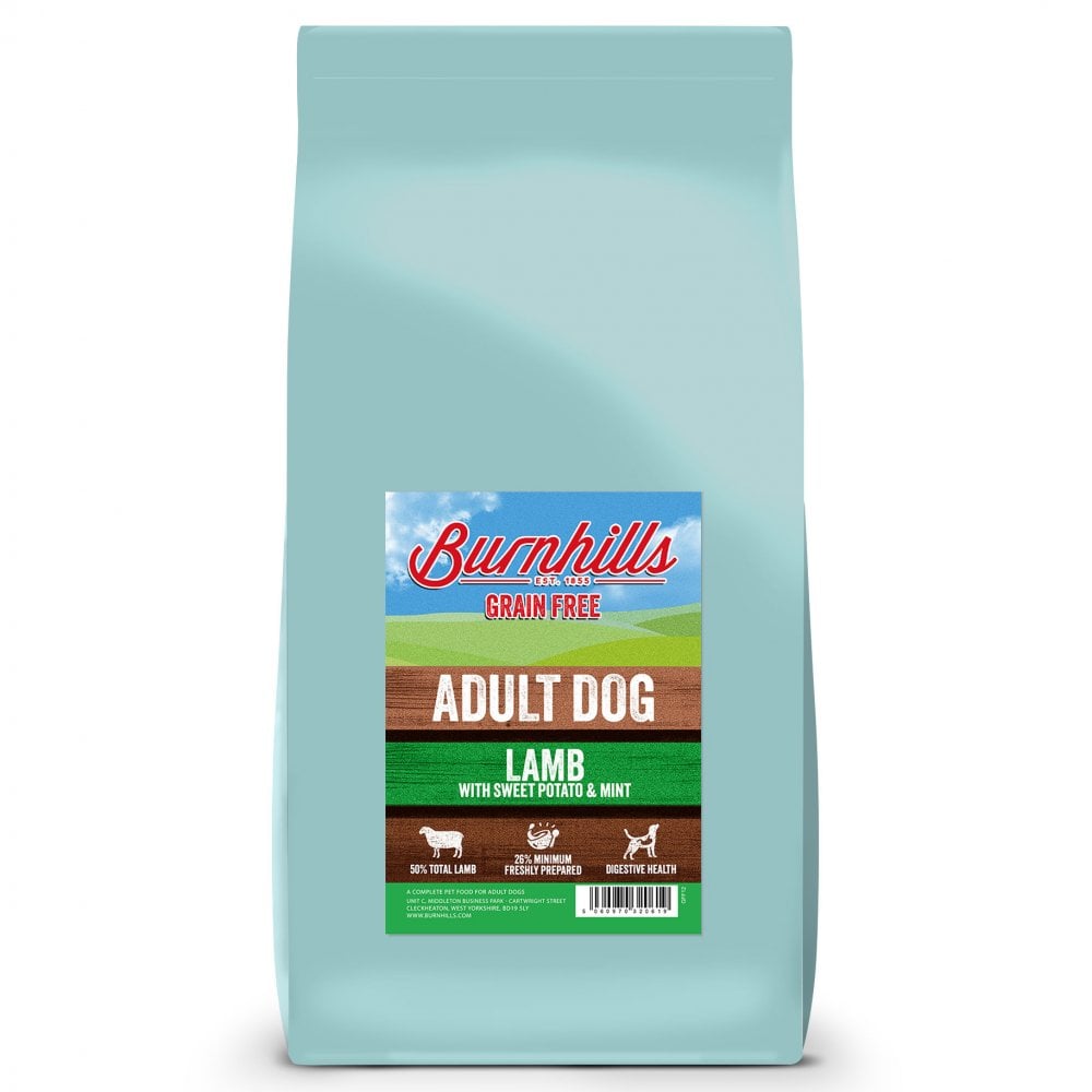 Burnhills Grain Free Lamb, Sweet Potato & Mint Adult Dog Food