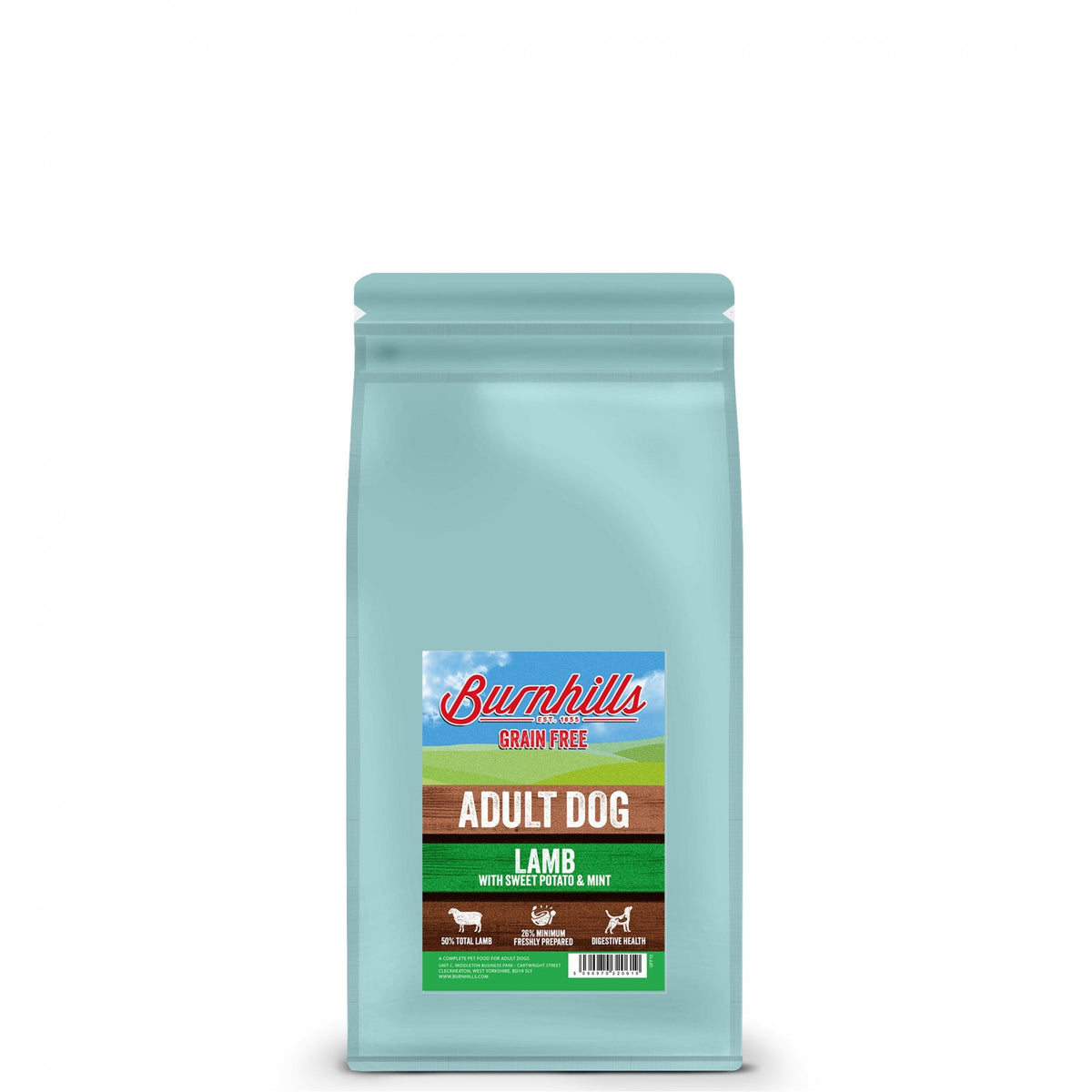 Burnhills Grain Free Lamb, Sweet Potato & Mint Adult Dog Food