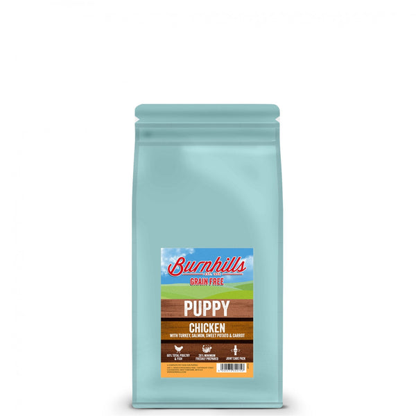 Burnhills PUPPY Grain Free Chicken, Sweet Potato, Carrots & Peas