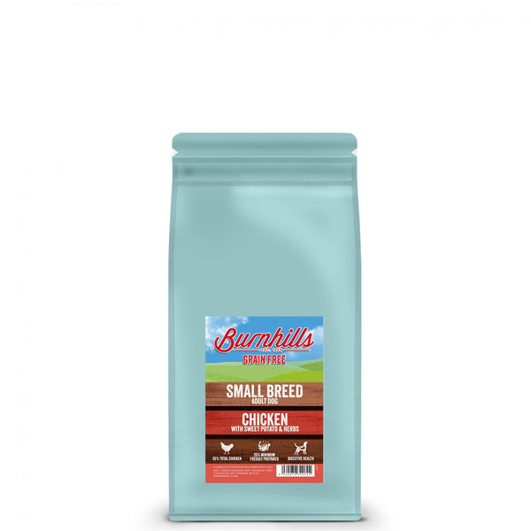 Burnhills SMALL BREED Grain Free Chicken, Sweet Potato & Herbs Adult Dog Food