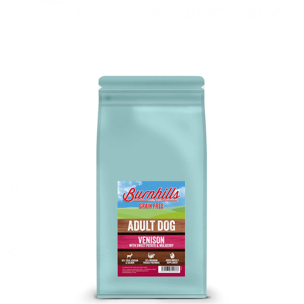 Burnhills Grain Free Venison, Sweet Potato & Mulberry Adult Dog Food