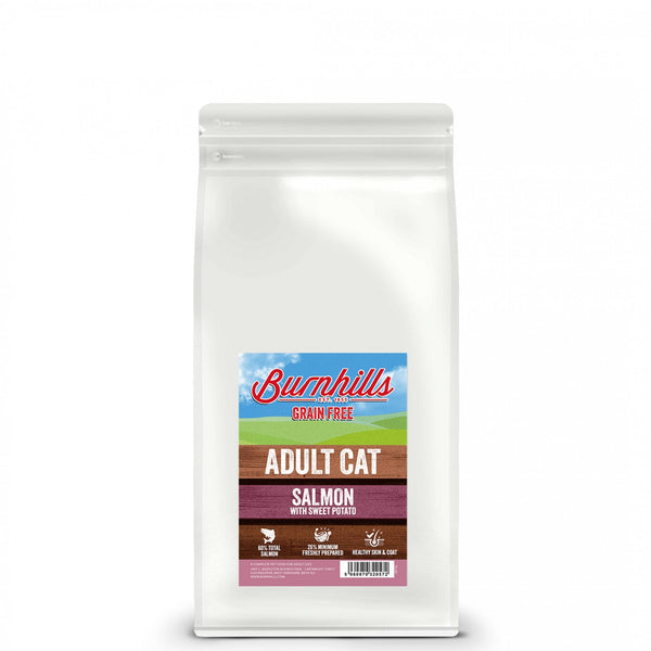 Burnhills Grain Free Freshly Prepared Salmon For Cats - Cat Food