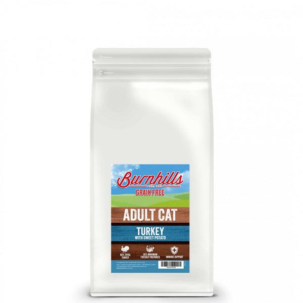 Burnhills Grain Free Freshly Prepared Turkey For Cats - Cat Food