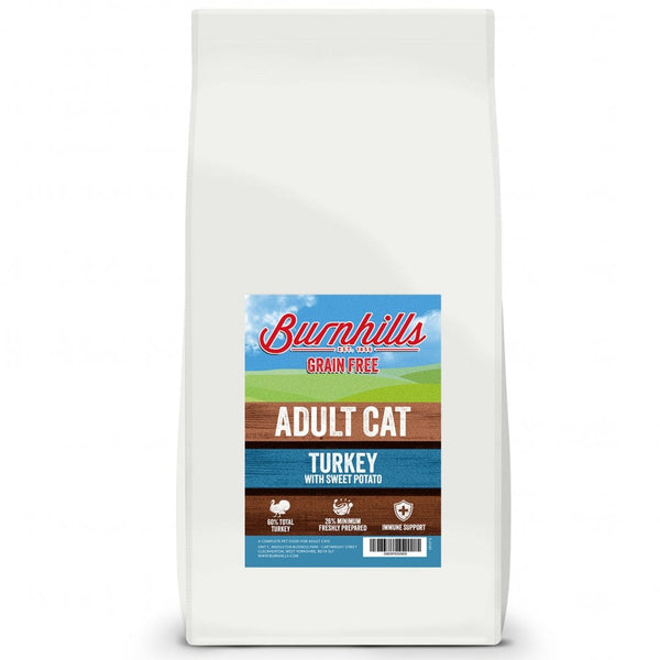 Burnhills Grain Free Freshly Prepared Turkey For Cats - Cat Food