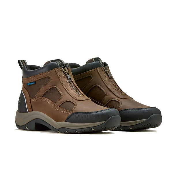 Ariat Terrain Zip Waterproof Boot Palm Brown