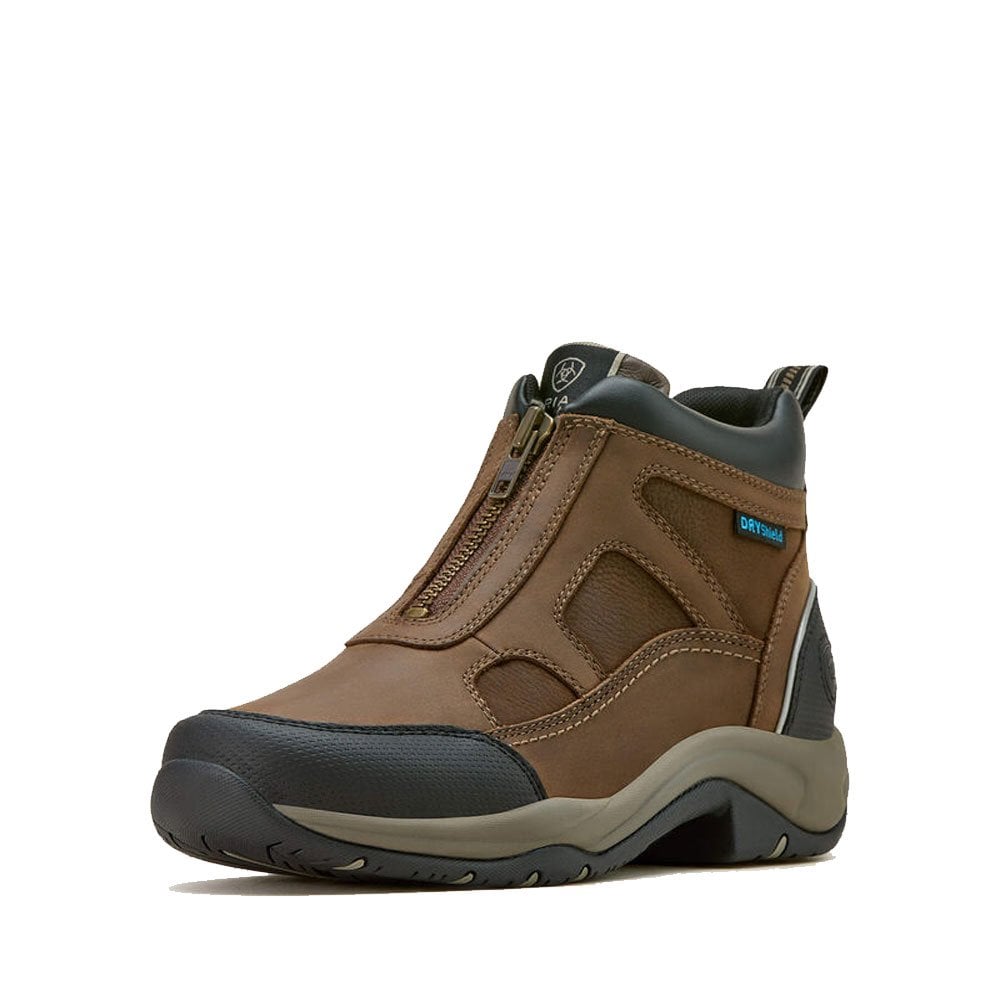 Ariat Terrain Zip Waterproof Boot Palm Brown