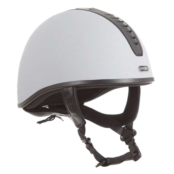 Evoke Orion Jockey Skull Silver/Black