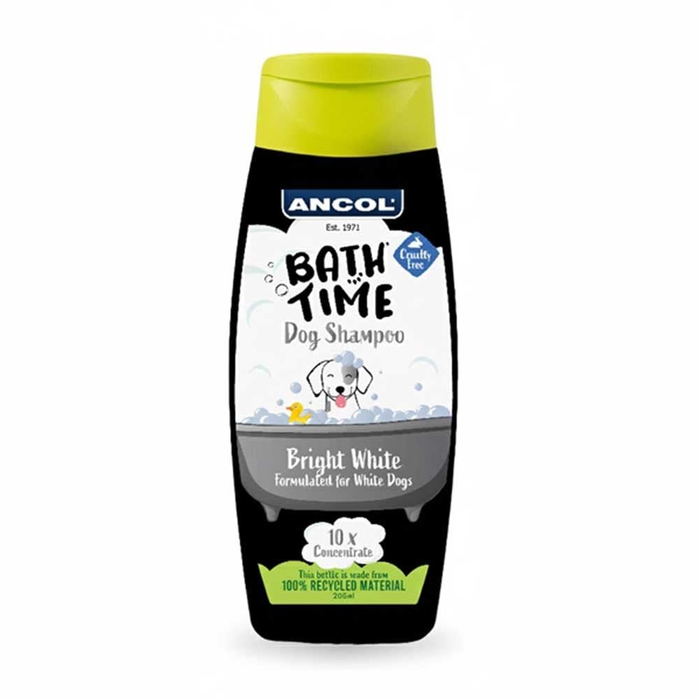 Ancol Bright White Dog Shampoo 200ml