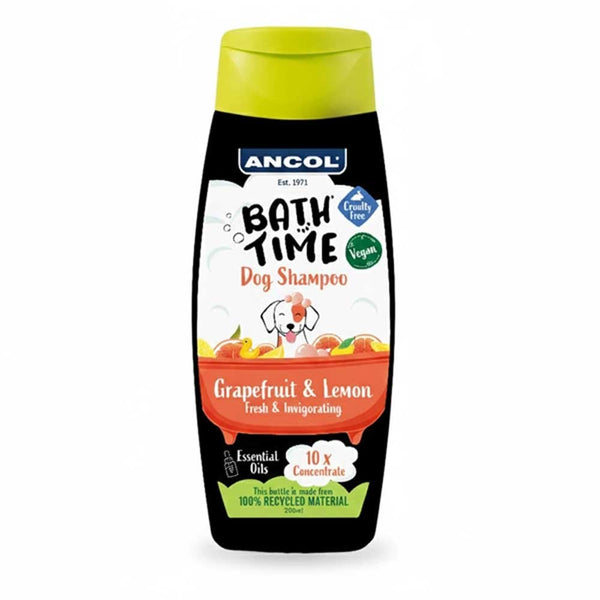 Ancol Lemon & Grapefruit Odour Neutralising Dog Shampoo 200ml