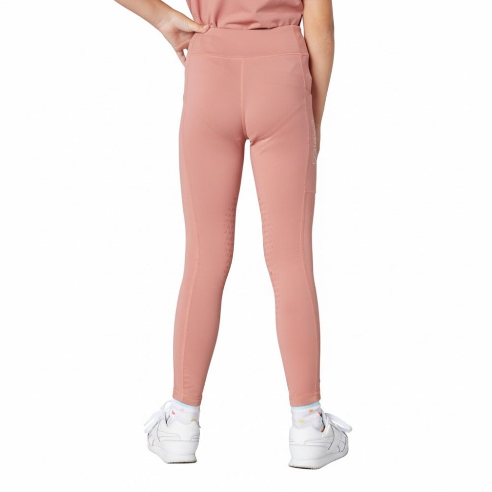 Junior Core Riding Tights Dusky Pink