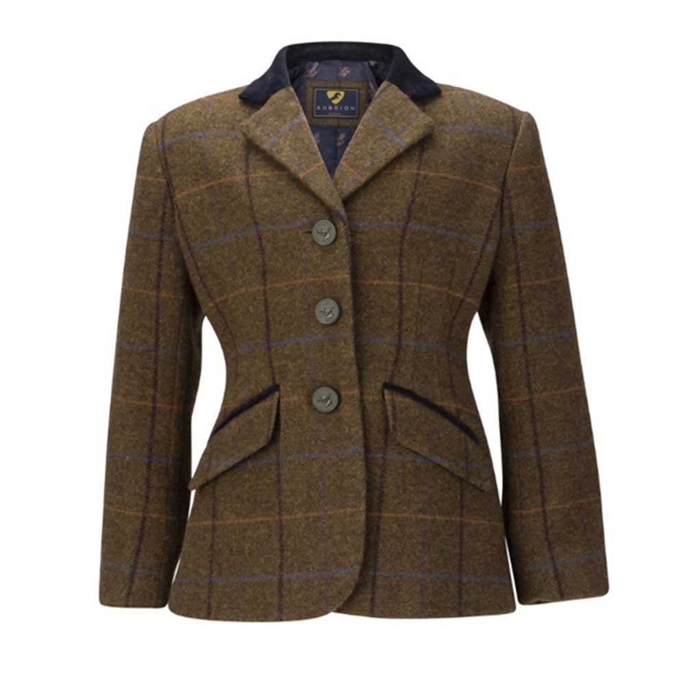 Saratoga Childs Jacket Oak Brown Check