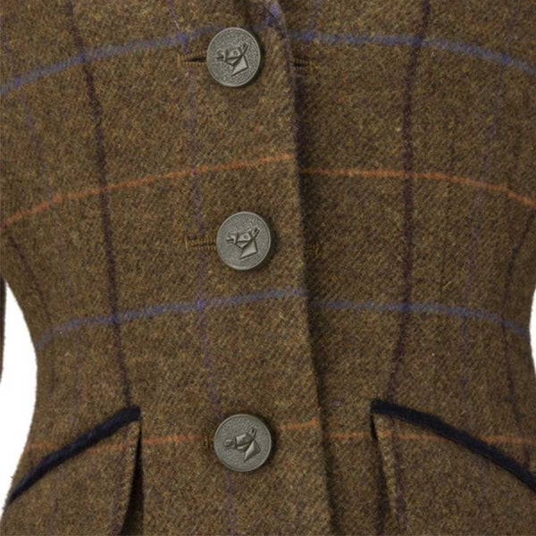 Saratoga Childs Jacket Oak Brown Check