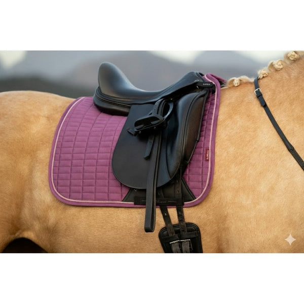 LeMieux Suede Dressage Square Pad Mallow Large