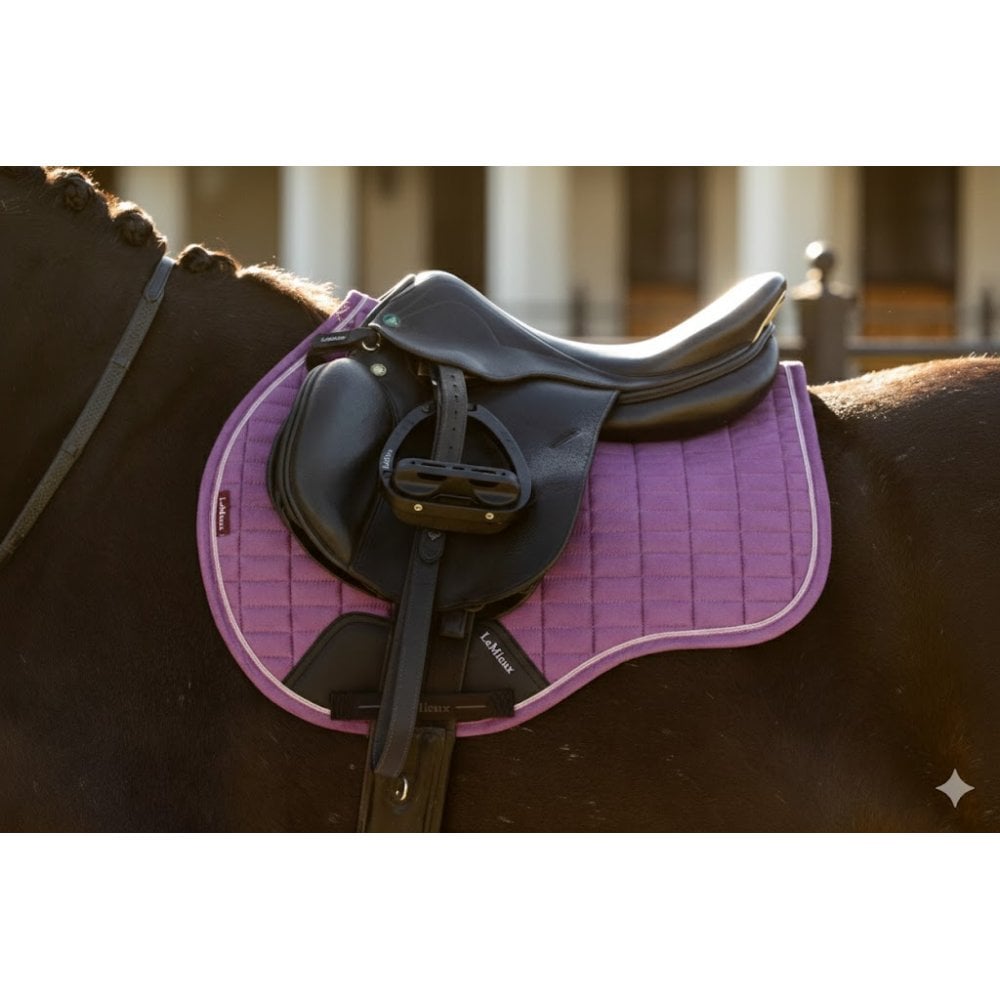 LeMieux Suede GP Square Pad Mallow Small/Medium