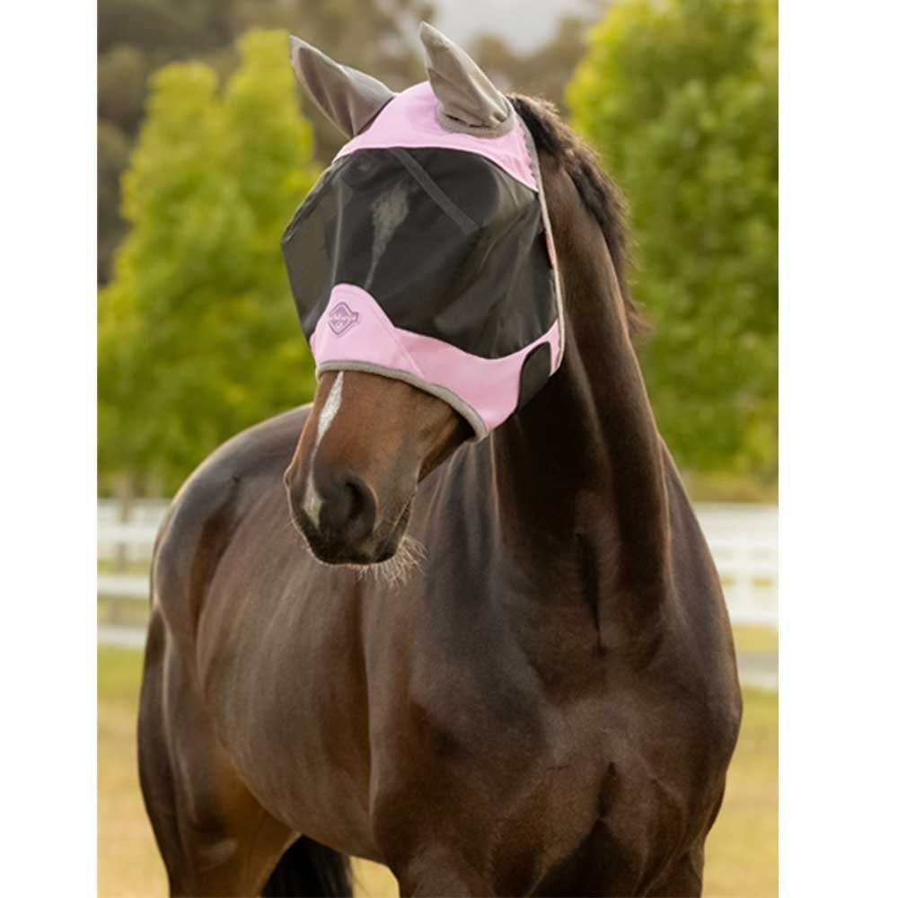 LeMieux Visor Tek Half Fly Mask Fondant