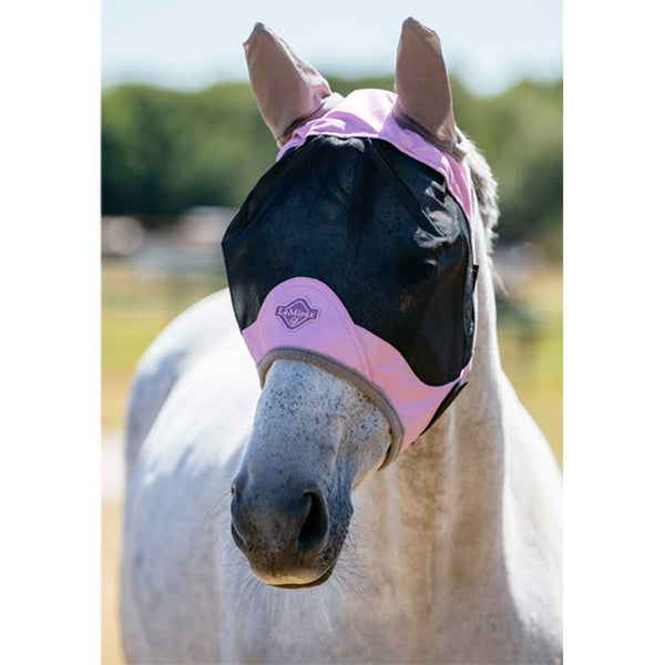 LeMieux Visor Tek Half Fly Mask Fondant