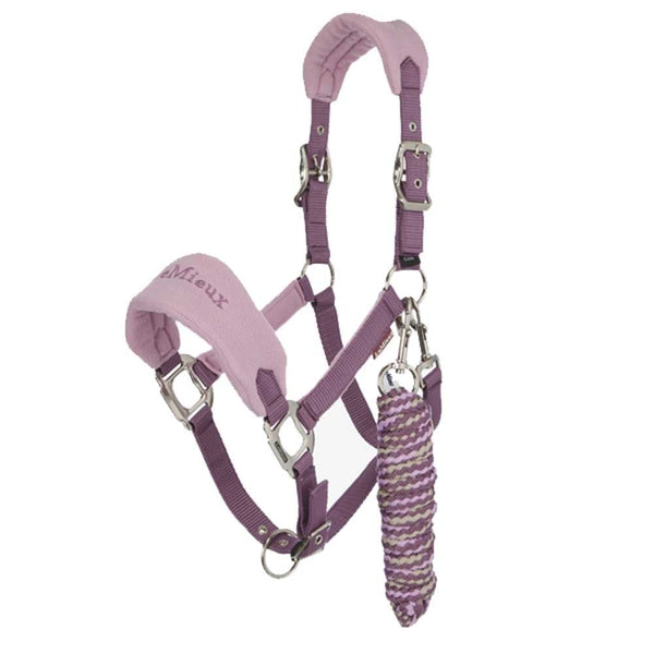 LeMieux Vogue Headcollar & Leadrope Mallow