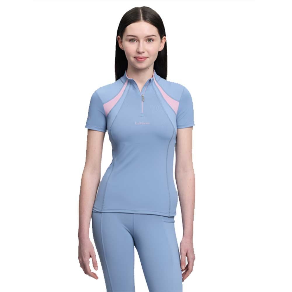 LeMieux Young Rider Mia Mesh Base Layer Powder Blue