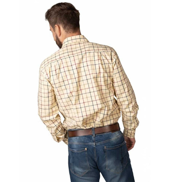Rydale Men's Country Checked Shirt Ebberston Sand