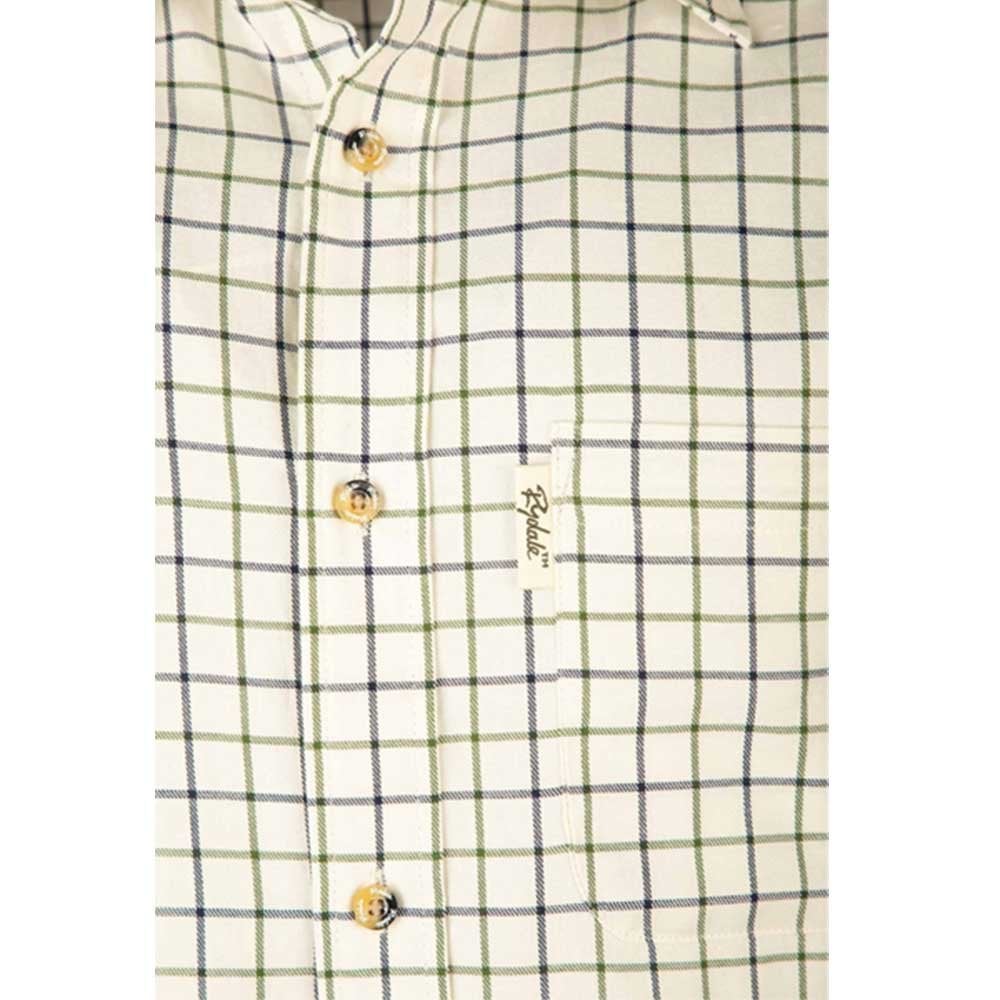 Rydale Men's Country Shirt Lockington Green/Navy