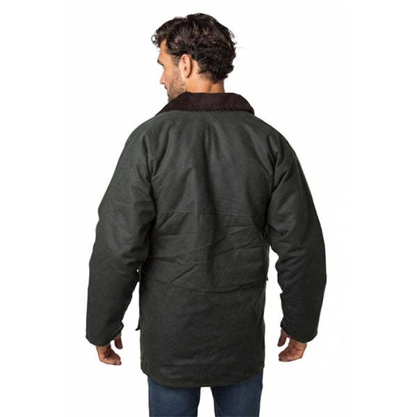 Rydale Men's Waxed Jacket Thirsk Olive
