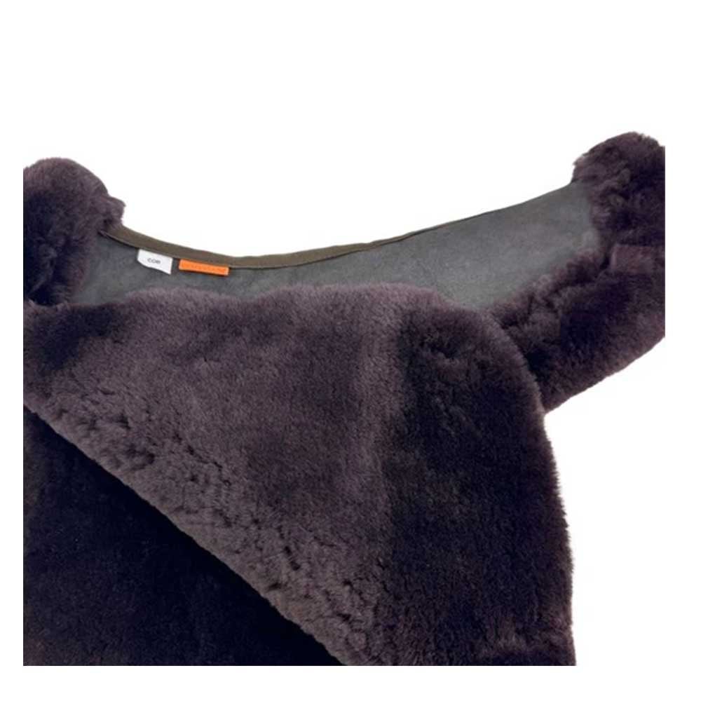 Cameo Lambswool Show Numnah Brown