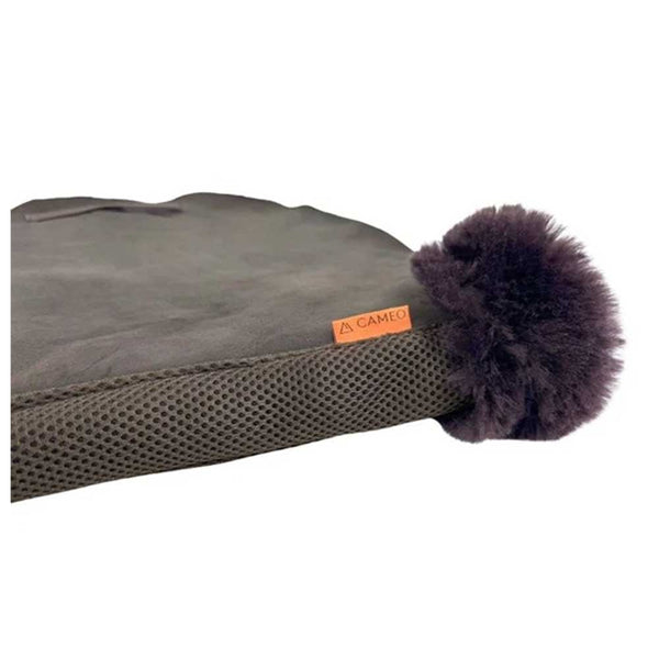 Cameo Lambswool Show Numnah Brown