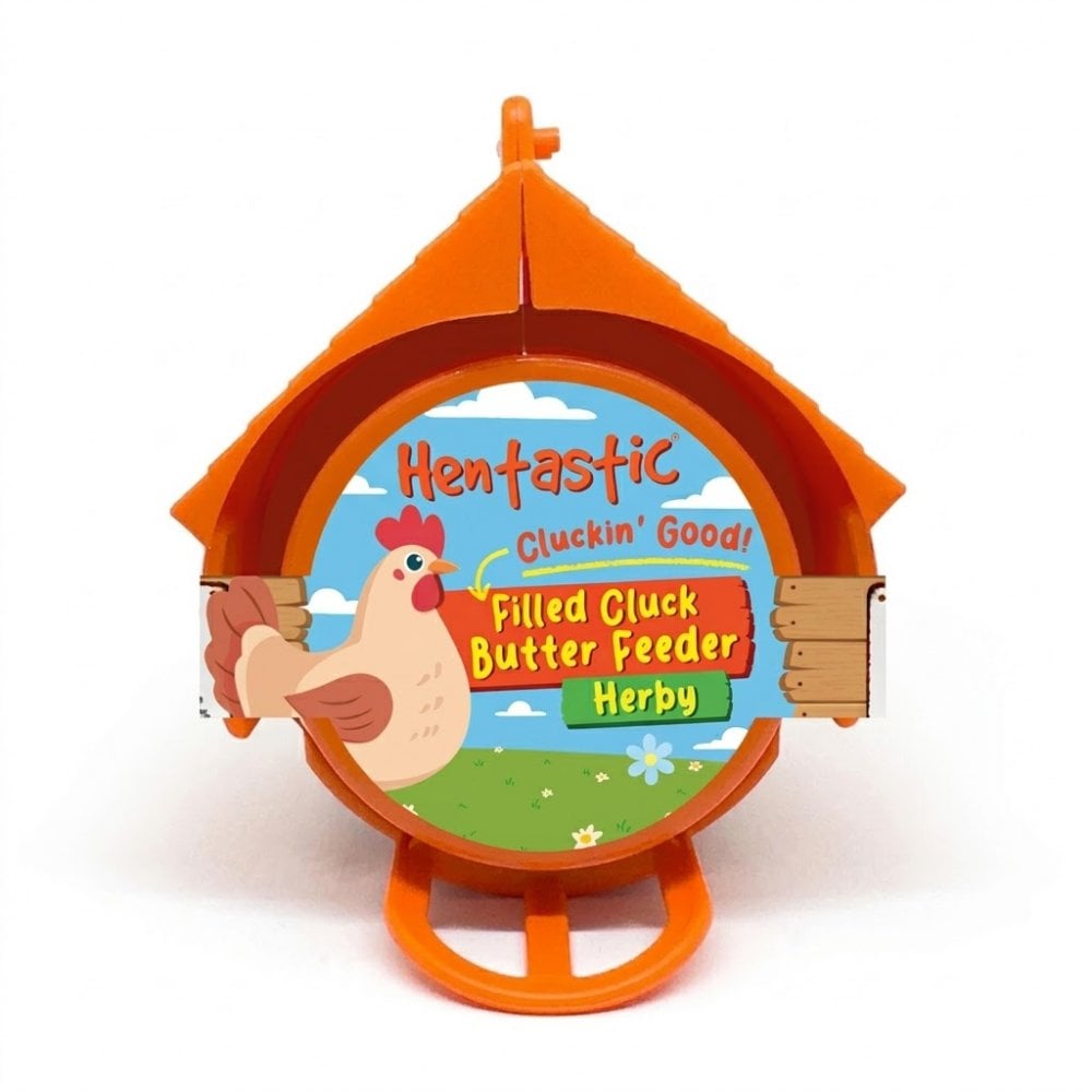 Filled Cluck Butter Feeder