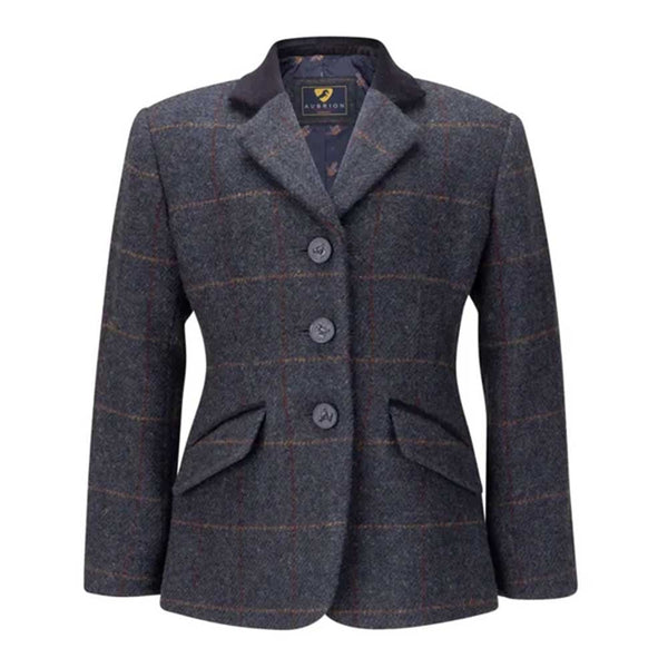 Saratoga Childs Jacket Juniper Navy Check
