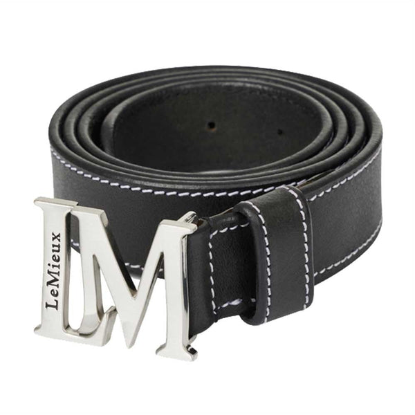 Monogram Belt Black