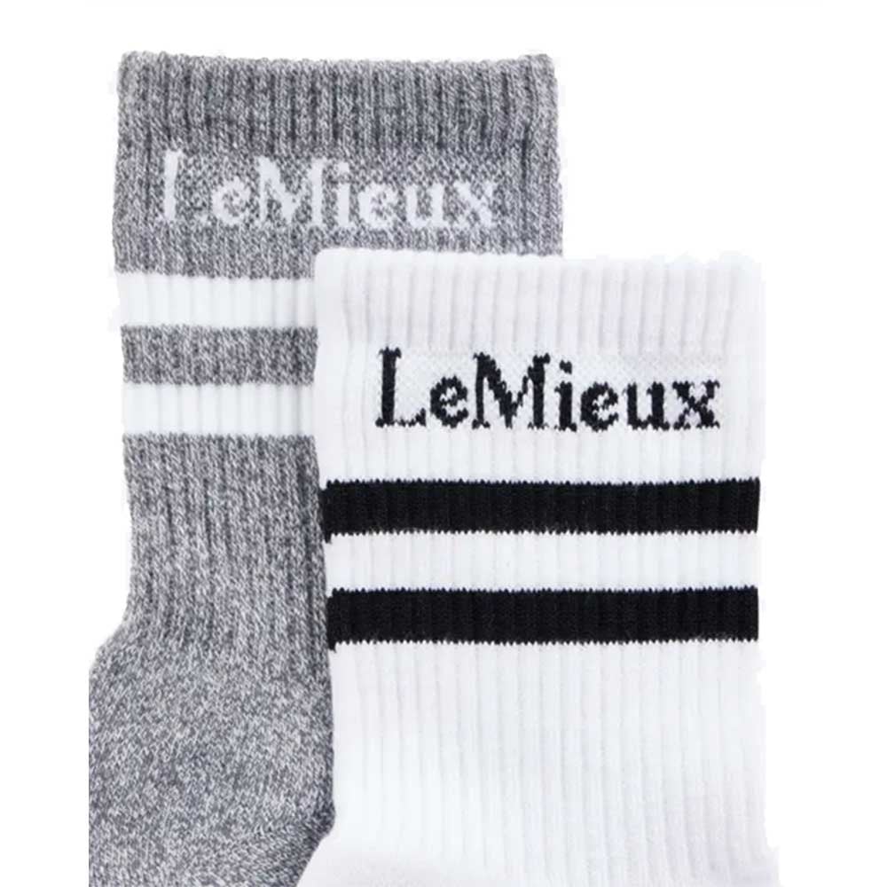 Crew Socks 2 Pack White