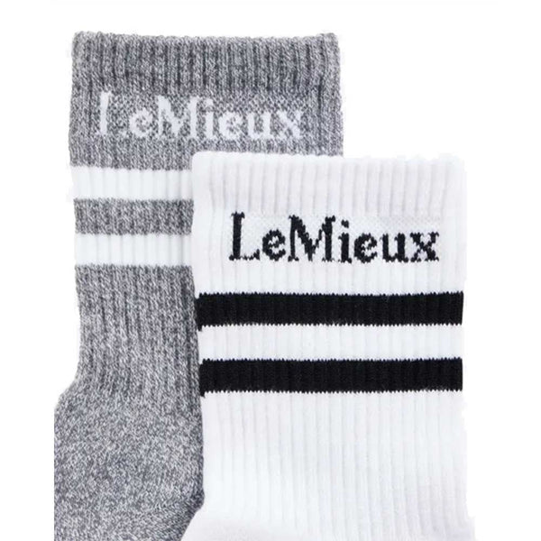Crew Socks 2 Pack White