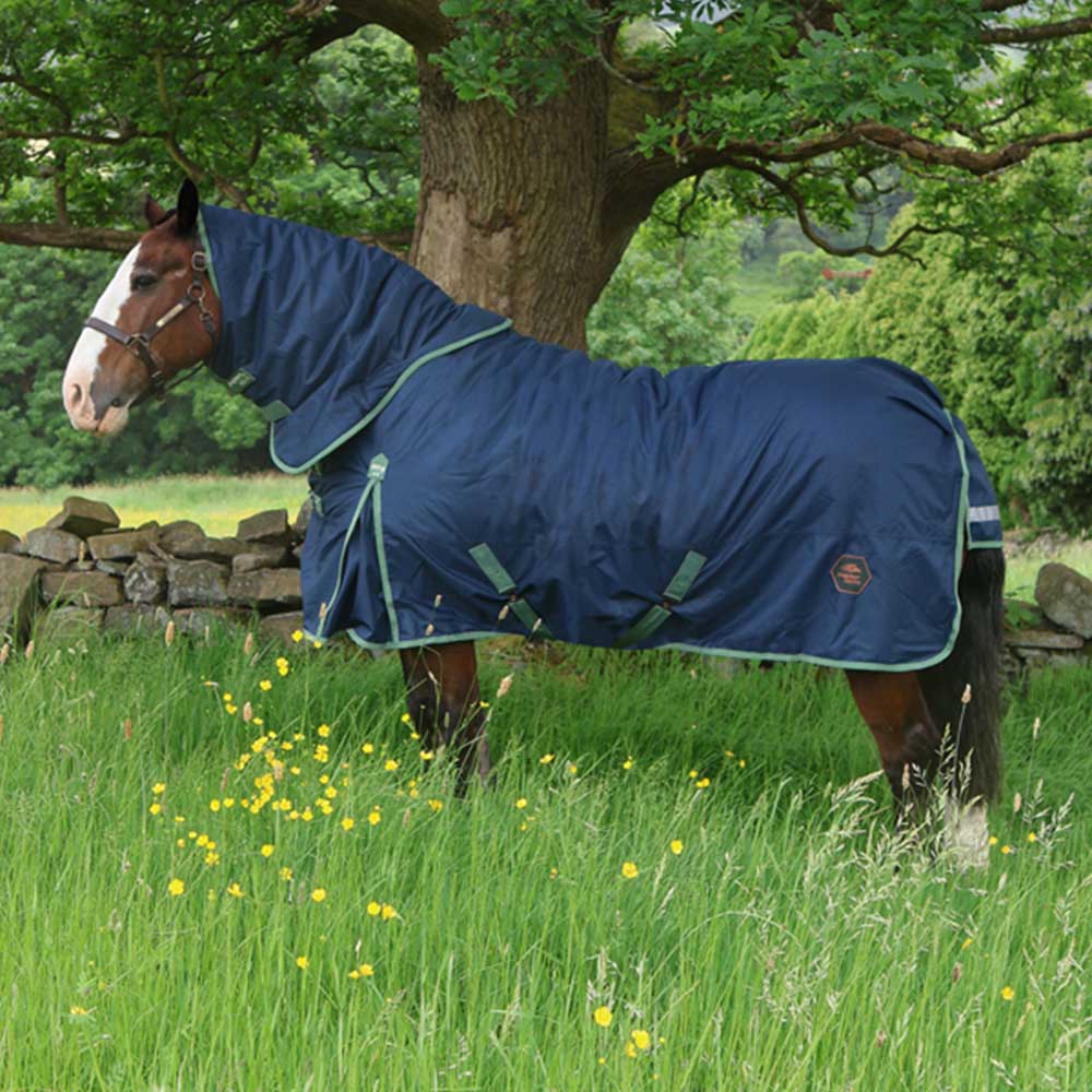 Perf Equine Detachable Neck 300g Turnout Rug Dark Navy