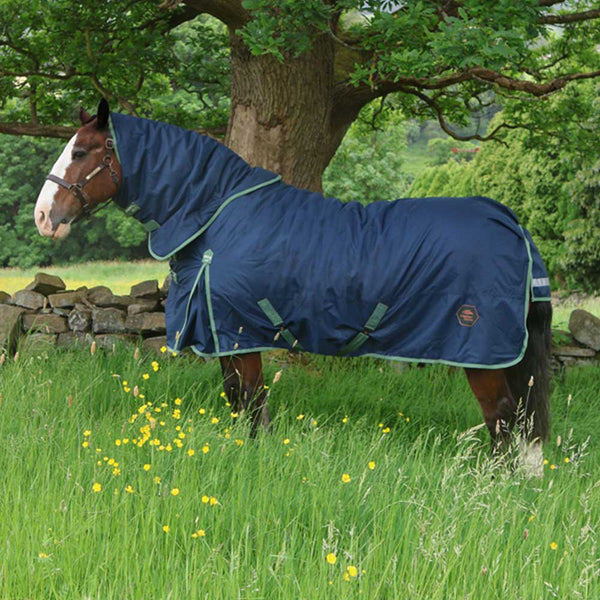 Perf Equine Detachable Neck 300g Turnout Rug Dark Navy