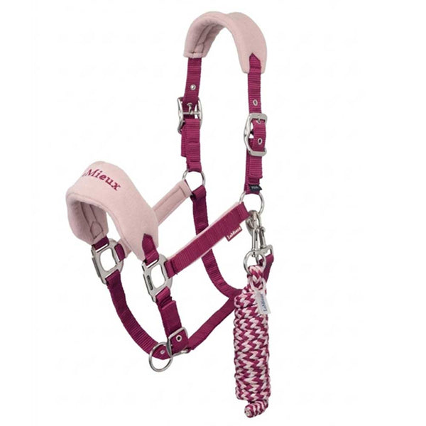 LeMieux Vogue Headcollar & Leadrope Blackberry