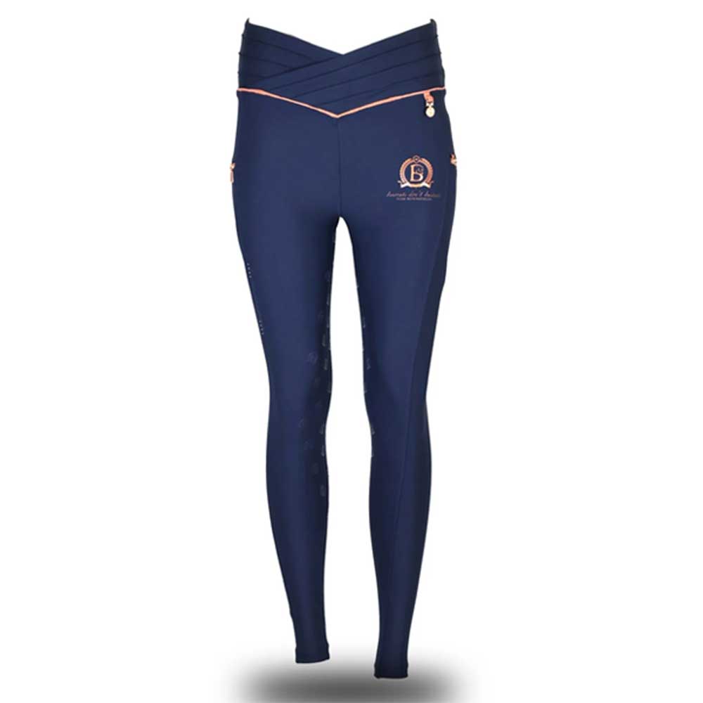Bloomfields Maya Pleated Leggings Navy