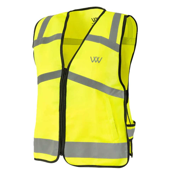 Woof Wear Hi Vis Riding Vest Adults Yellow